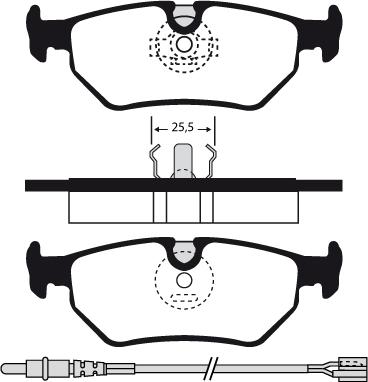 Raicam RA.0616.1 - Тормозные колодки, дисковые, комплект autospares.lv