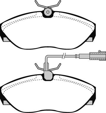 Raicam RA.0617.1 - Тормозные колодки, дисковые, комплект autospares.lv