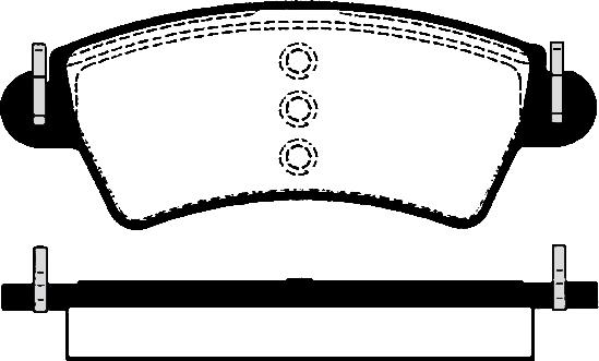 Raicam RA.0686.1 - Тормозные колодки, дисковые, комплект autospares.lv