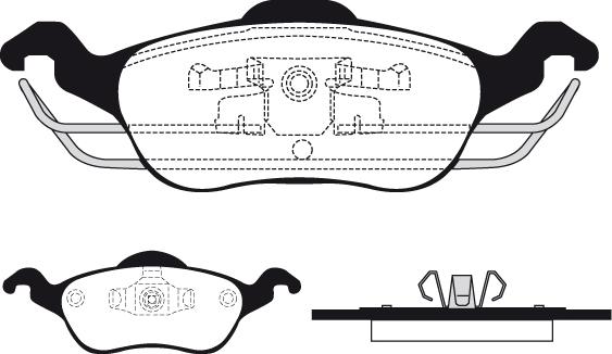 Raicam RA.0680.0 - Тормозные колодки, дисковые, комплект autospares.lv