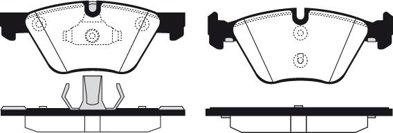 Raicam RA.0632.4 - Тормозные колодки, дисковые, комплект autospares.lv