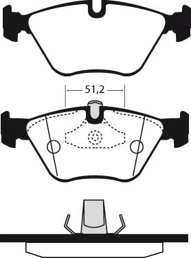 Raicam RA.0632.0 - Тормозные колодки, дисковые, комплект autospares.lv