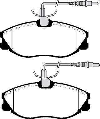 Raicam RA.0622.0 - Тормозные колодки, дисковые, комплект autospares.lv