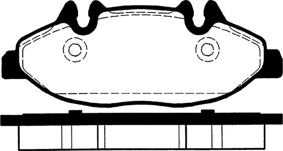 Raicam RA.0844.0 - Тормозные колодки, дисковые, комплект autospares.lv