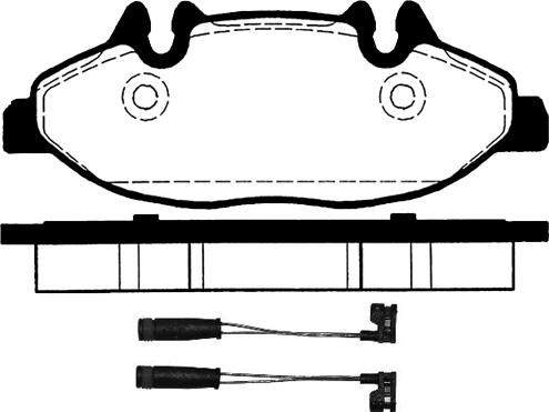 Raicam RA.0844.1 - Тормозные колодки, дисковые, комплект autospares.lv