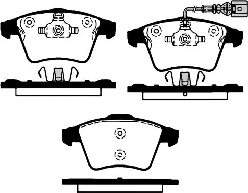 Raicam RA.0857.0 - Тормозные колодки, дисковые, комплект autospares.lv