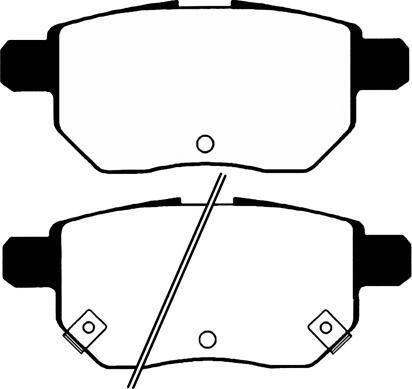 Raicam RA.0864.1 - Тормозные колодки, дисковые, комплект autospares.lv