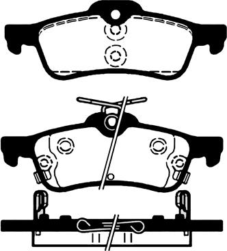 AISIN SN184P - Тормозные колодки, дисковые, комплект autospares.lv