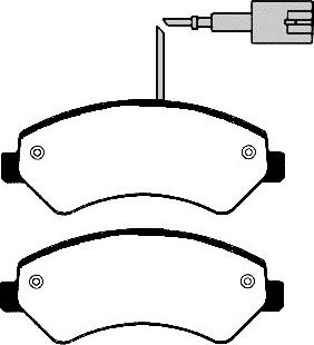 TOMEX brakes 17-19 - Тормозные колодки, дисковые, комплект autospares.lv