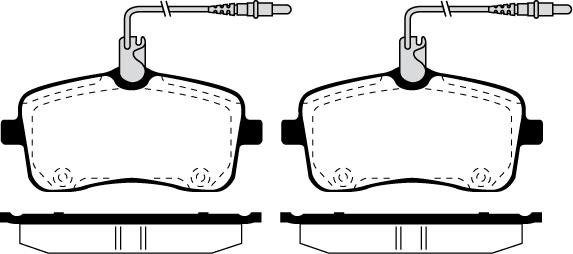 Raicam RA.0839.0 - Тормозные колодки, дисковые, комплект autospares.lv