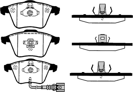 Raicam RA.0824.1 - Тормозные колодки, дисковые, комплект autospares.lv