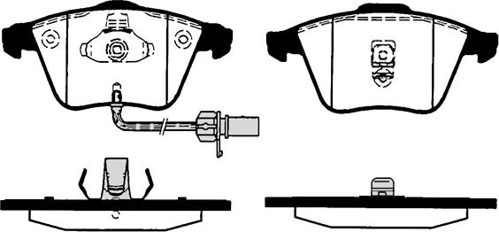 Raicam RA.0824.2 - Тормозные колодки, дисковые, комплект autospares.lv