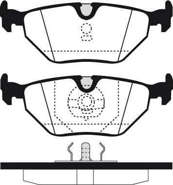 Raicam RA.0394.0 - Тормозные колодки, дисковые, комплект autospares.lv