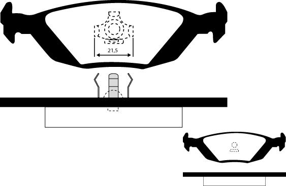 Raicam RA.0311.1 - Тормозные колодки, дисковые, комплект autospares.lv