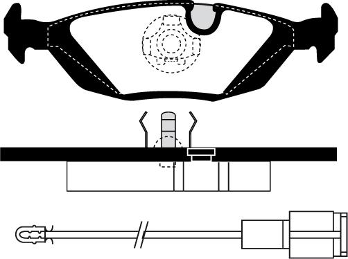 Raicam RA.0311.2 - Тормозные колодки, дисковые, комплект autospares.lv