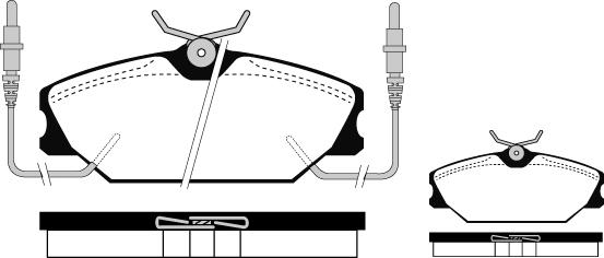 Raicam RA.0388.1 - Тормозные колодки, дисковые, комплект autospares.lv