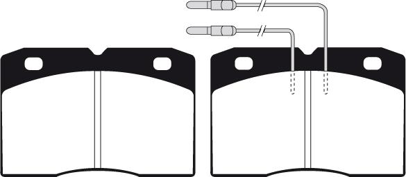 Raicam RA.0339.0 - Тормозные колодки, дисковые, комплект autospares.lv