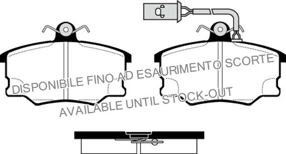 Raicam RA.0323.1 - Тормозные колодки, дисковые, комплект autospares.lv