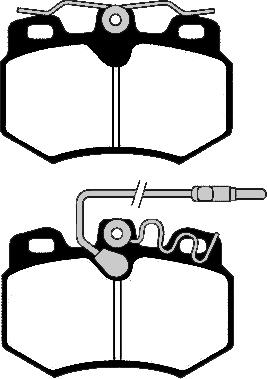 Raicam RA.0296.0 - Тормозные колодки, дисковые, комплект autospares.lv