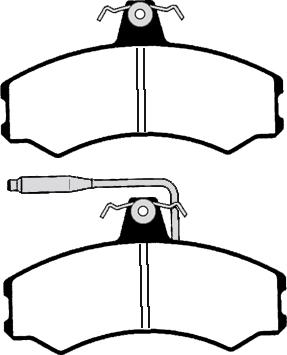 Raicam RA.0239.0 - Тормозные колодки, дисковые, комплект autospares.lv