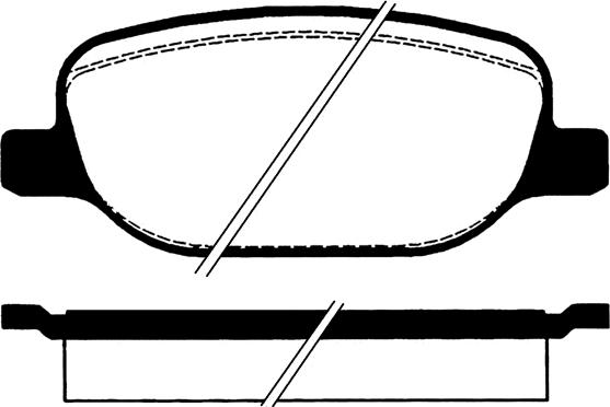 Raicam RA.0799.1 - Тормозные колодки, дисковые, комплект autospares.lv