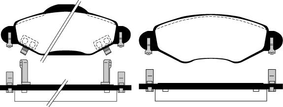 Raicam RA.0792.0 - Тормозные колодки, дисковые, комплект autospares.lv