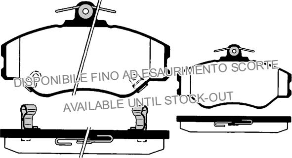 Raicam RA.0740.0 - Тормозные колодки, дисковые, комплект autospares.lv