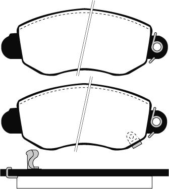 Raicam RA.0756.0 - Тормозные колодки, дисковые, комплект autospares.lv