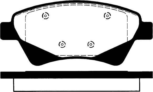 Raicam RA.0758.0 - Тормозные колодки, дисковые, комплект autospares.lv