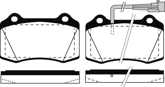 Raicam RA.0752.2 - Тормозные колодки, дисковые, комплект autospares.lv