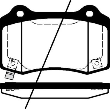 ATE 13.0460-4962.2 - Тормозные колодки, дисковые, комплект autospares.lv