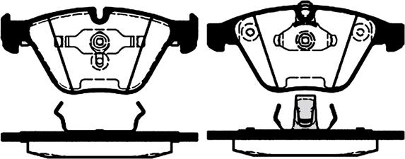 Raicam RA.0789.0 - Тормозные колодки, дисковые, комплект autospares.lv