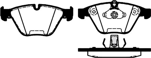 Raicam RA.0789.1 - Тормозные колодки, дисковые, комплект autospares.lv