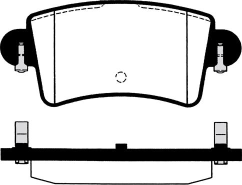 UC KLTE0209R - Тормозные колодки, дисковые, комплект autospares.lv