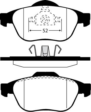 Raicam RA.0770.0 - Тормозные колодки, дисковые, комплект autospares.lv