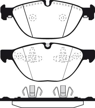 Raicam RA.1047.0 - Тормозные колодки, дисковые, комплект autospares.lv