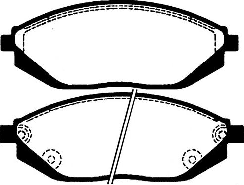 Raicam RA.1050.0 - Тормозные колодки, дисковые, комплект autospares.lv