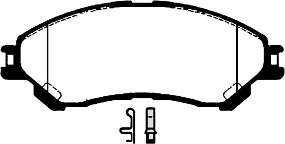 Raicam RA.1010.0 - Тормозные колодки, дисковые, комплект autospares.lv