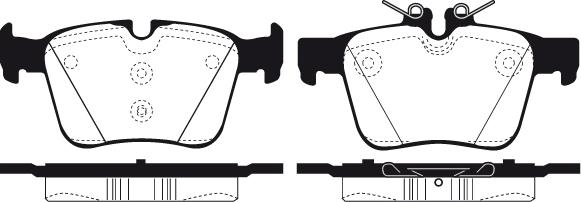 Raicam RA.1083.0 - Тормозные колодки, дисковые, комплект autospares.lv