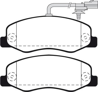 KRAFT AUTOMOTIVE 6011901 - Тормозные колодки, дисковые, комплект autospares.lv