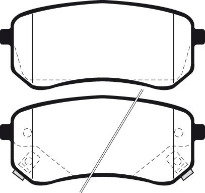 Raicam RA.1031.0 - Тормозные колодки, дисковые, комплект autospares.lv