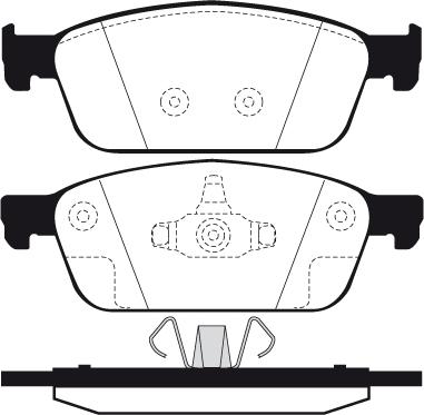 Raicam RA.1029.0 - Тормозные колодки, дисковые, комплект autospares.lv