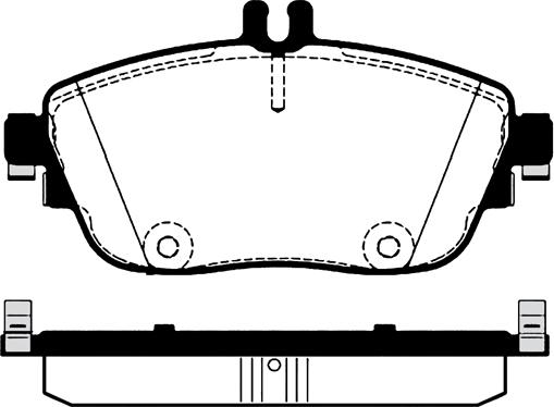 Raicam RA.1021.0 - Тормозные колодки, дисковые, комплект autospares.lv