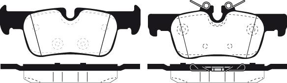 Raicam RA.1075.0 - Тормозные колодки, дисковые, комплект autospares.lv