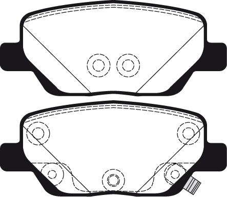 Raicam RA.1141.0 - Тормозные колодки, дисковые, комплект autospares.lv