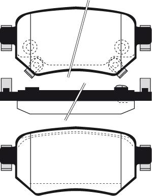 Raicam RA.1156.0 - Тормозные колодки, дисковые, комплект autospares.lv