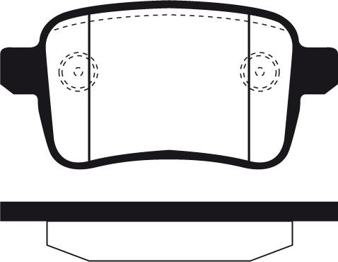 Raicam RA.1105.0 - Тормозные колодки, дисковые, комплект autospares.lv