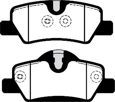 Raicam RA.1102.0 - Тормозные колодки, дисковые, комплект autospares.lv