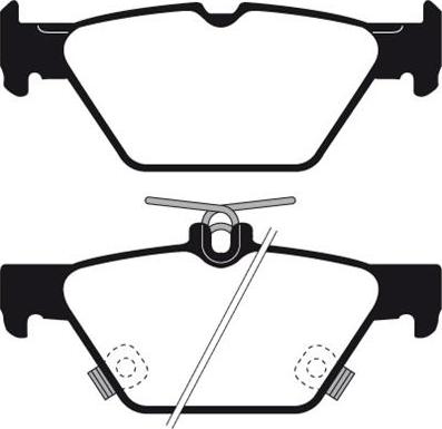 Raicam RA.1186.0 - Тормозные колодки, дисковые, комплект autospares.lv