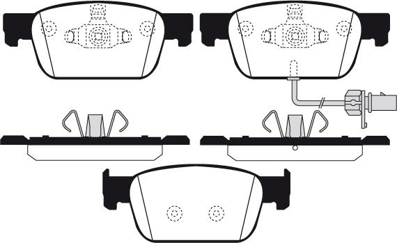 Raicam RA.1131.0 - Тормозные колодки, дисковые, комплект autospares.lv